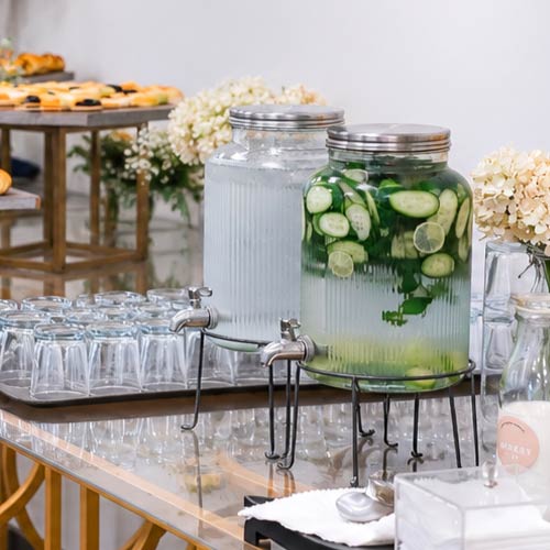 Coffee break detox water