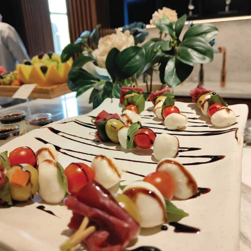 Caprese skewers