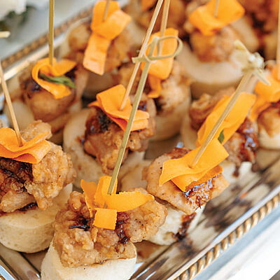 Korean fried chicken bao bites 30pc