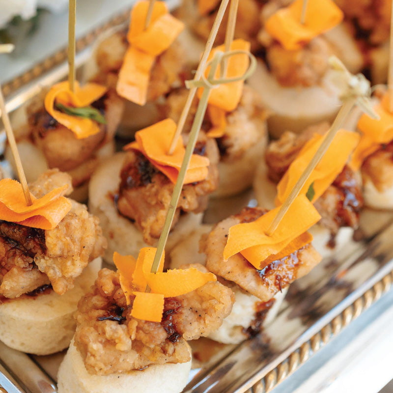 Korean fried chicken bao bites 30pc