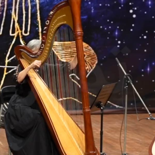 Egyptian Harpist Manal Mohie Eldeen